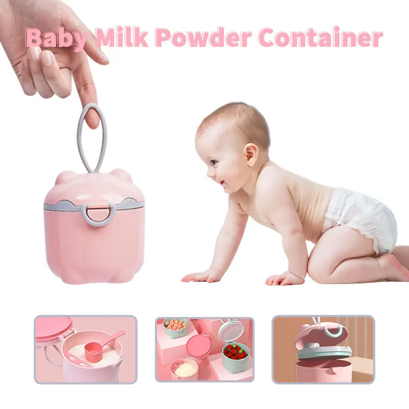 Baby Food Lactogen - Baby Milk Powder Container With Spoon