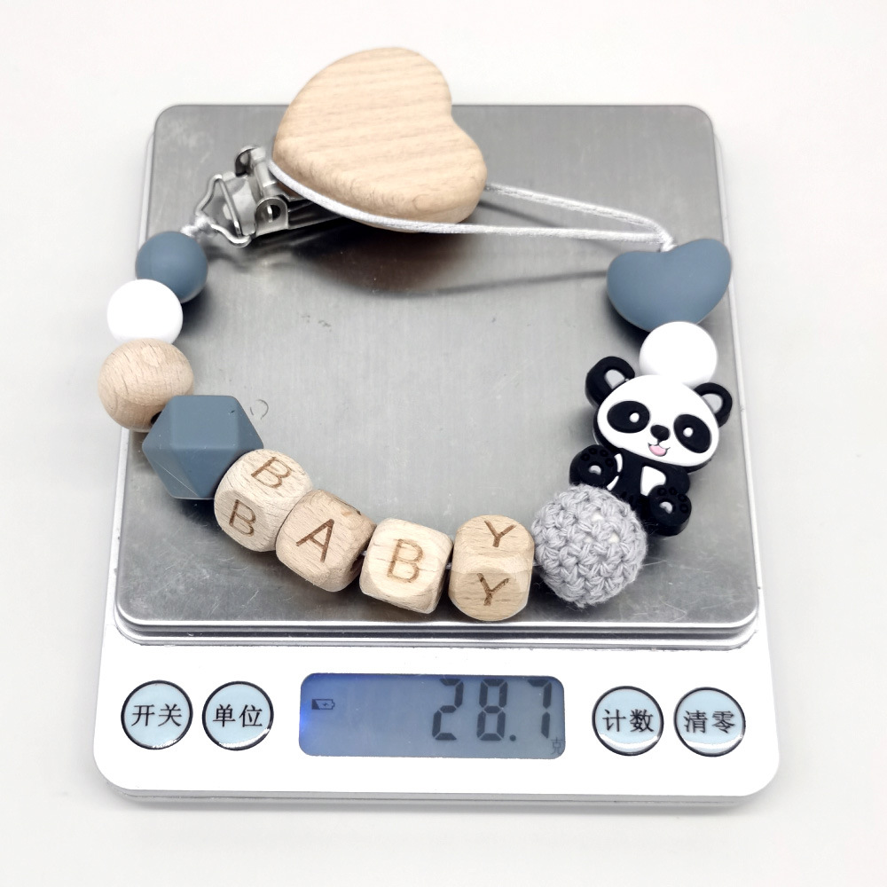 Wooden Personalized Baby Pacif - Baby Food Teether ulasan dan harga