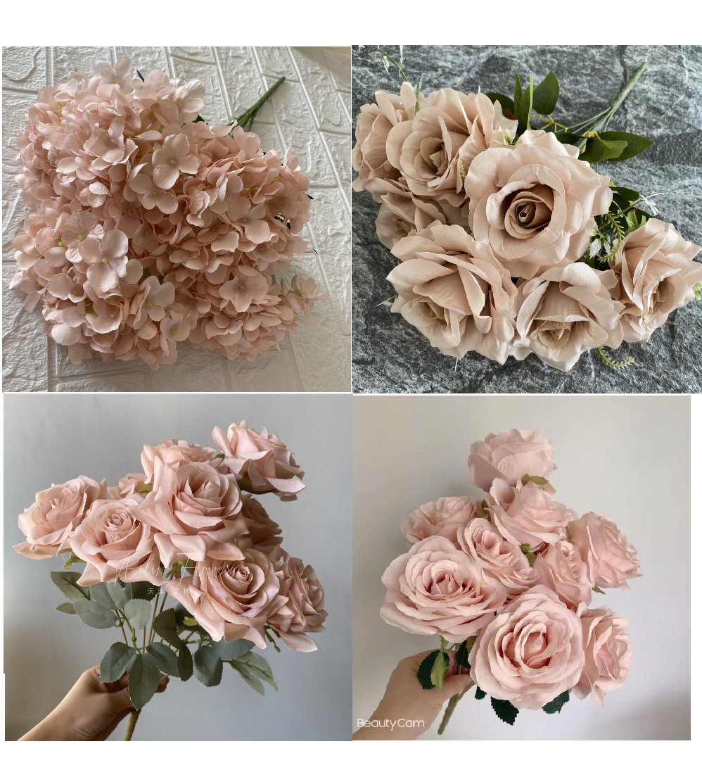 Wedding Decor Rose Dusty Pink  - Baby Rice Food ulasan dan harga