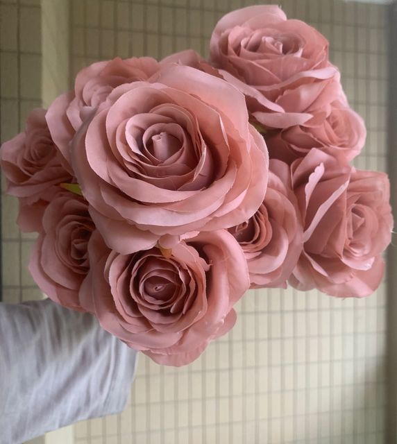 Wedding Decor Rose Dusty Pink  - Baby Rice Food ulasan dan harga
