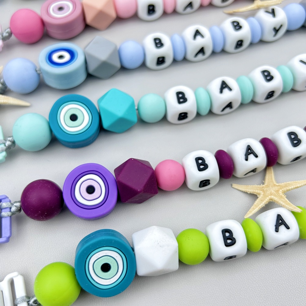 Custom English Russian Silicon - Baby Food Teether ulasan dan harga