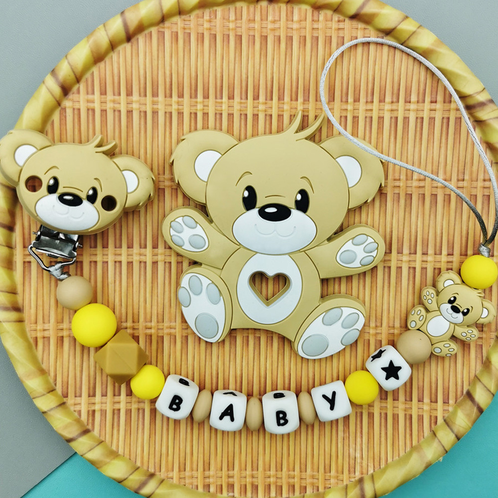 Custom English Russian Silicon - Baby Food Teether ulasan dan harga