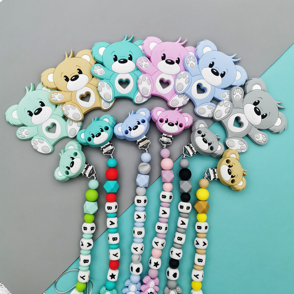 Custom English Russian Silicon - Baby Food Teether ulasan dan harga