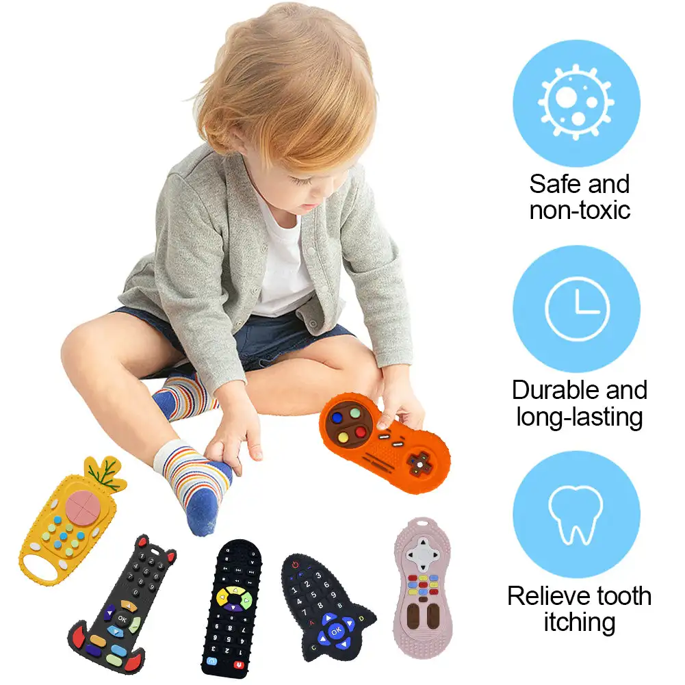 Baby Silicone Teether Toys Rem - Baby Food Teether ulasan dan harga