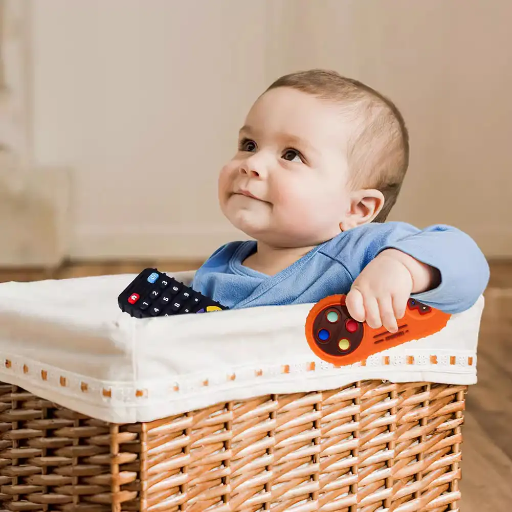 Baby Silicone Teether Toys Rem - Baby Food Teether ulasan dan harga