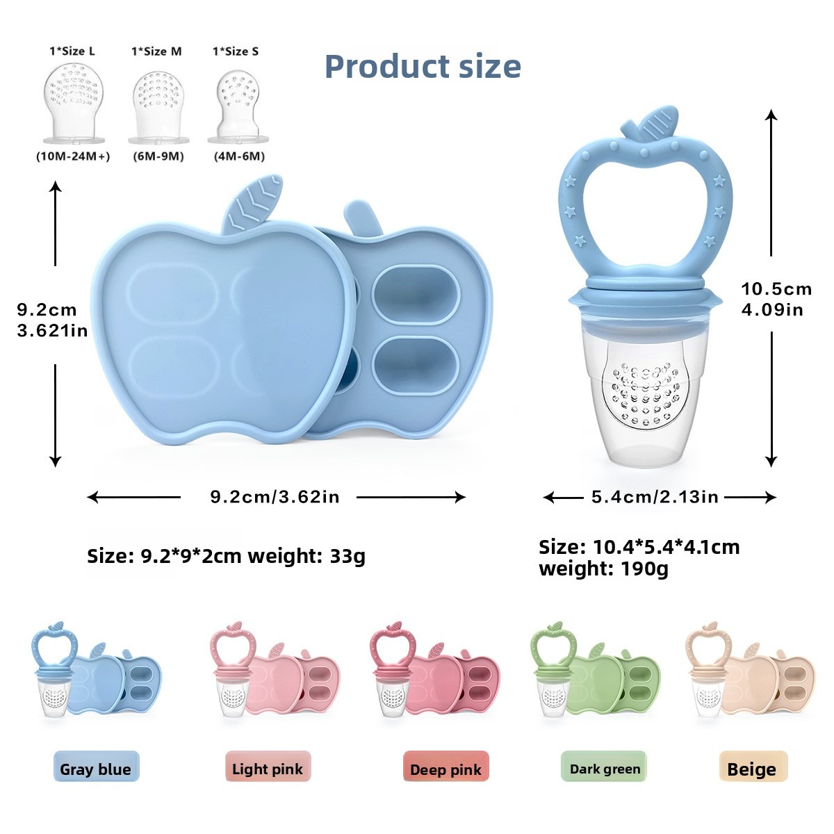New Apple Teething Popsicle to - Baby Food Apple ulasan dan harga