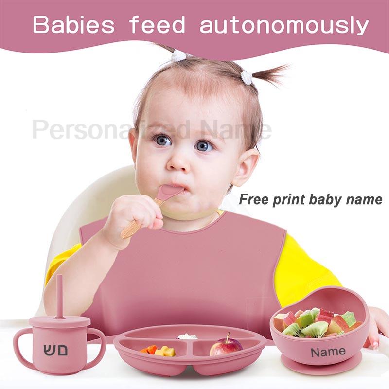 6Pcs Baby Feeding Set Free Per - Baby Food Dinner ulasan dan harga
