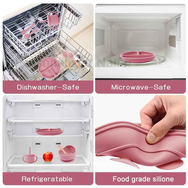 6Pcs Baby Feeding Set Free Per - Baby Food Dinner ulasan dan harga