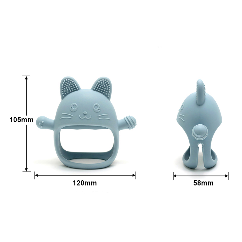 1PC Baby Silicone Teethers Glo - Baby Food Teether ulasan dan harga