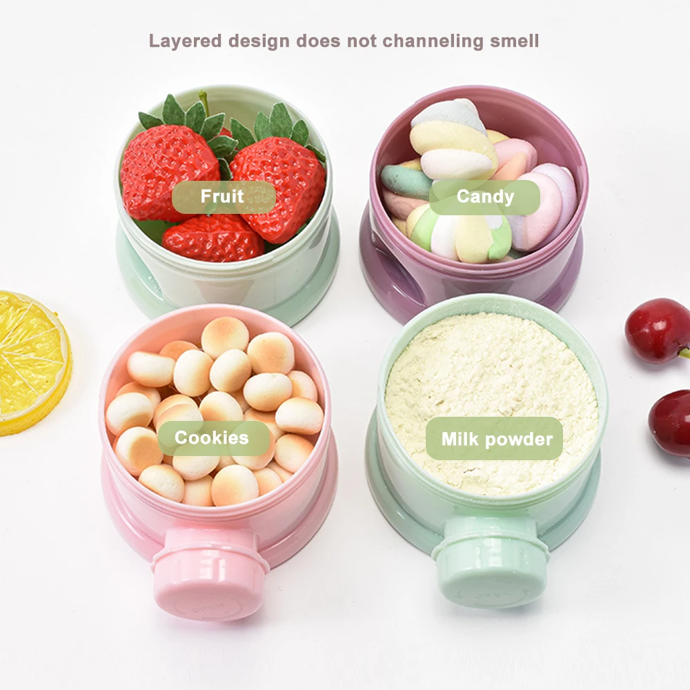 4Layer Bear Style Portable Mil - Baby Food Lactogen ulasan dan harga