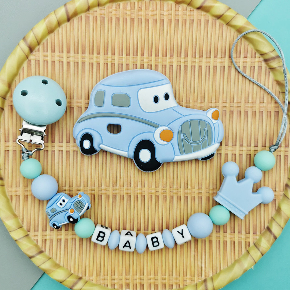Custom English Russian Letter  - Baby Food Teether ulasan dan harga