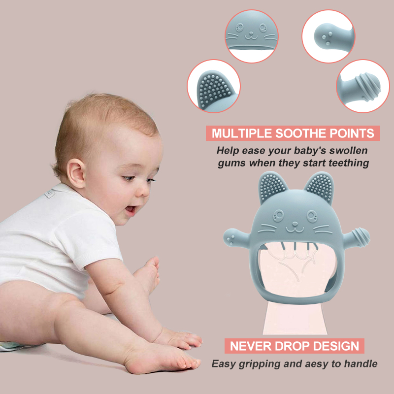 Baby Teething Mittens - Food-G - Baby Food Teether ulasan dan harga