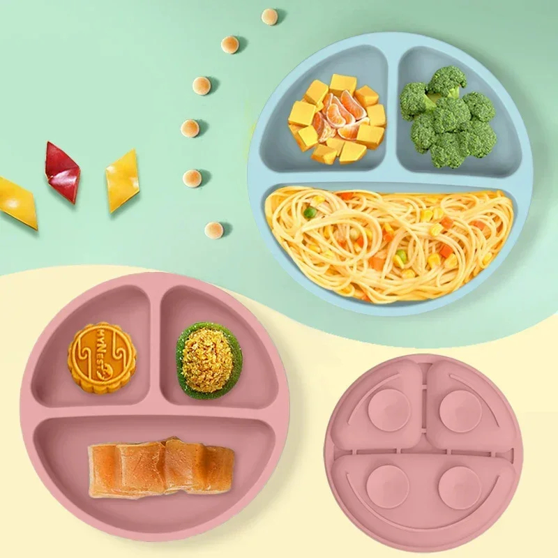 Food Grade Silicone Child Dish - Baby Food Dinner ulasan dan harga
