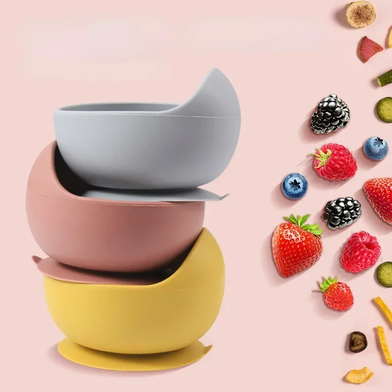 Food Grade Silicone Child Dish - Baby Food Dinner ulasan dan harga