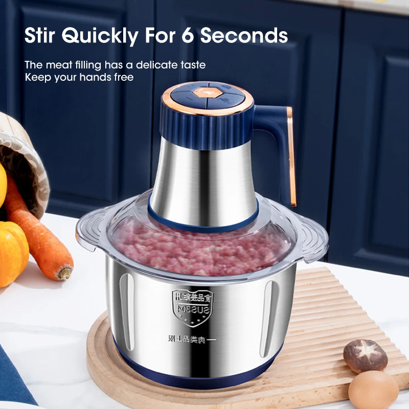 5L SUS304 Stainless Steel Bowl - Baby Food Vegetables ulasan dan harga