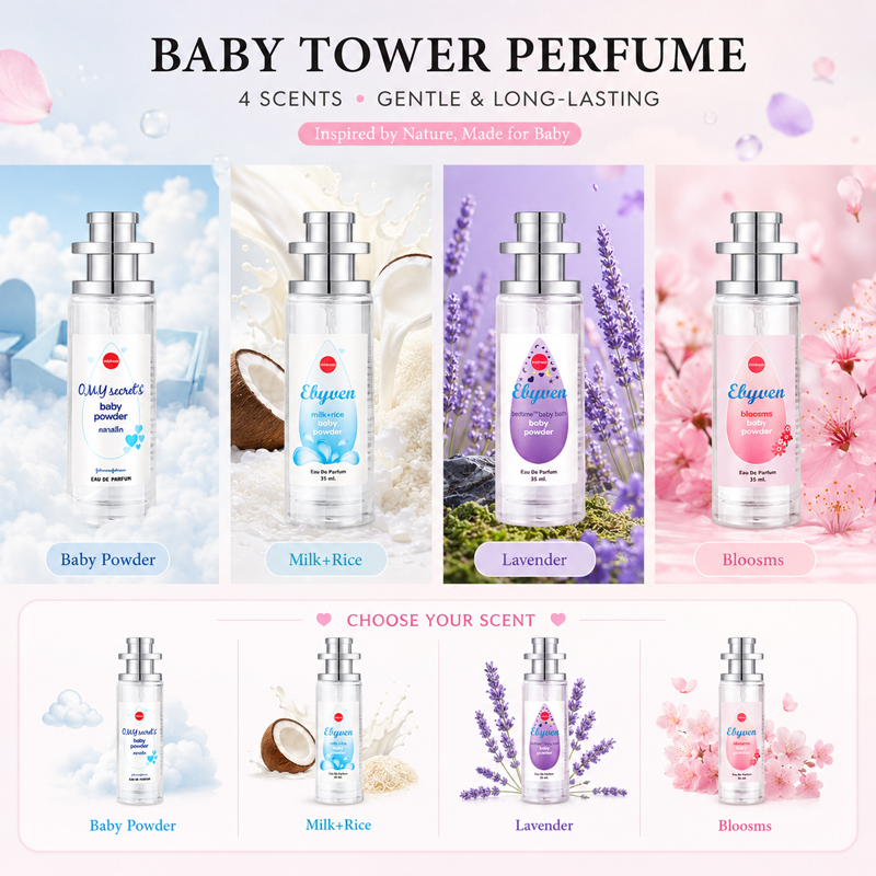 2pcs 35ml Baby Powder Perfume  - Baby Rice Food ulasan dan harga