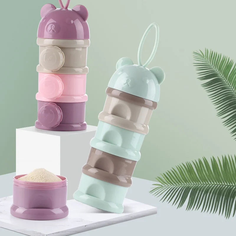 3 / 4 Layers Bear Style Portab - Baby Food Lactogen ulasan dan harga