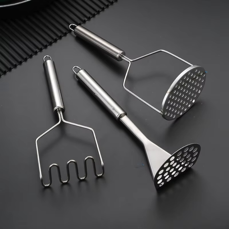 Stainless Steel Potato Masher  - Baby Food Vegetables ulasan dan harga