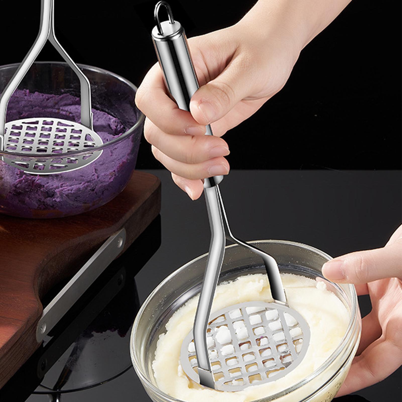 Stainless Steel Potato Masher  - Baby Food Vegetables ulasan dan harga