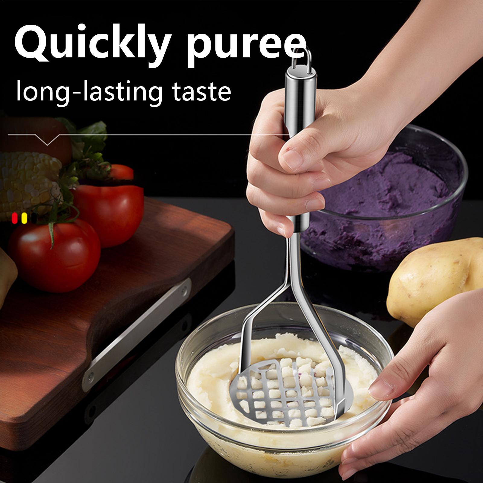 Stainless Steel Potato Masher  - Baby Food Vegetables ulasan dan harga