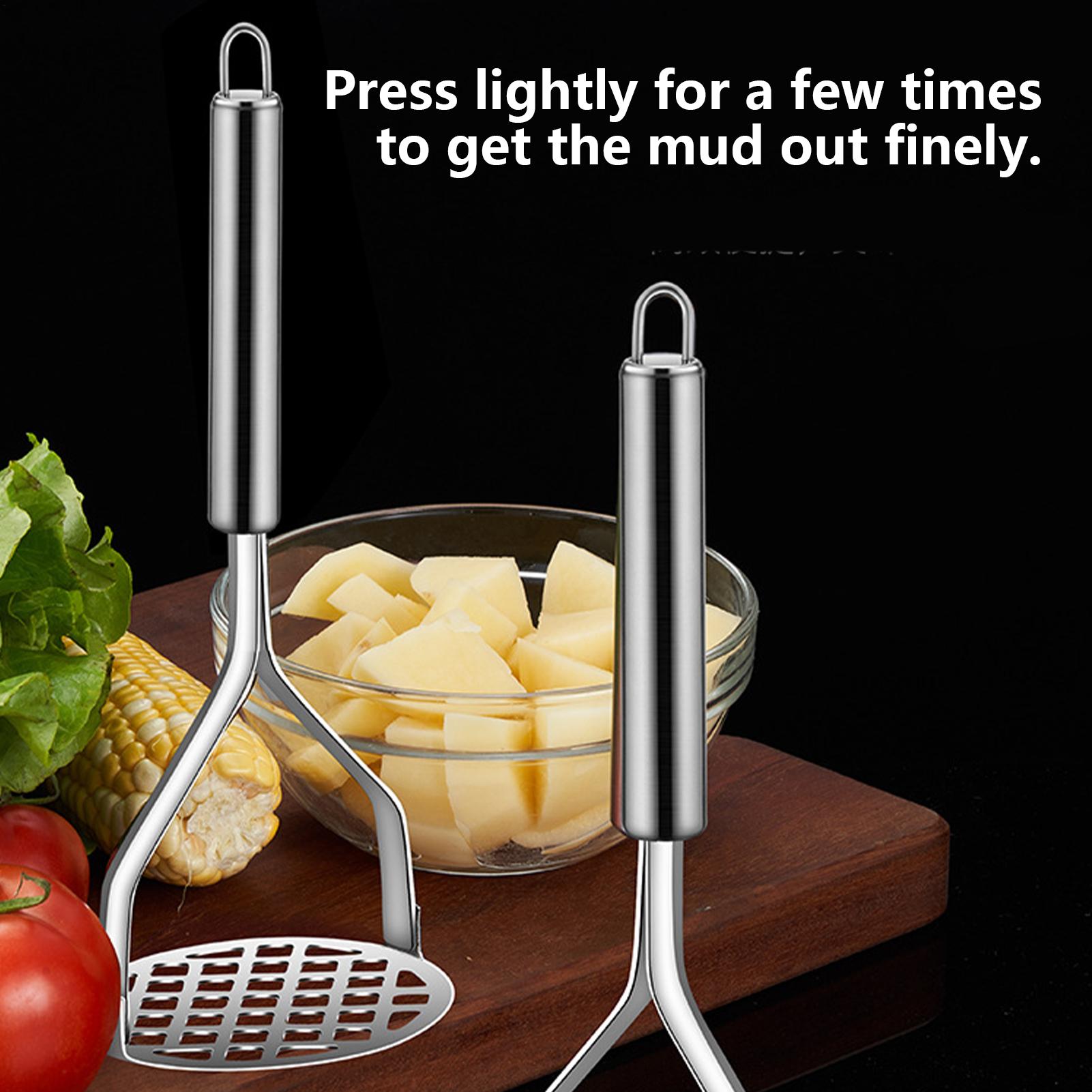 Stainless Steel Potato Masher  - Baby Food Vegetables ulasan dan harga