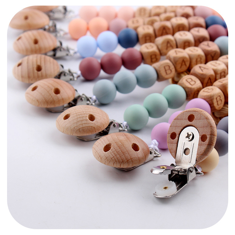 New Baby Pacifier Clips Person - Baby Food Teether ulasan dan harga