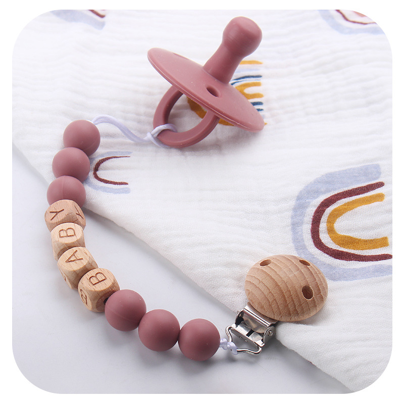 New Baby Pacifier Clips Person - Baby Food Teether ulasan dan harga